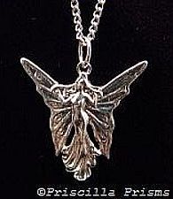Sterling Butterfly Fairy Necklace