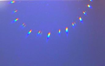 Swarovski Octagon Prism rainbows