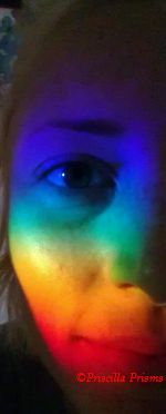 Jennifer D. Fedock dons a rainbow!