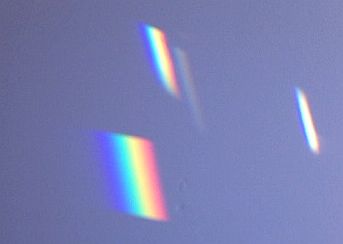 Swarovski wing prism rainbows