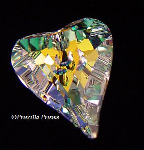 Swarovski's new aurora WILDHEART crystal!
